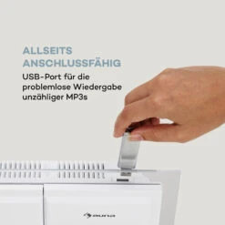 Stereo Sonic DAB+ Stereoanlage, DAB+, CD-Player, USB, BT, Weiß -Innovation Home Appliances Store 10034087 de 0006 logo