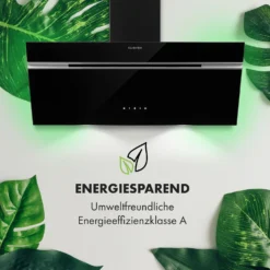 Alina Dunstabzugshaube 90cm 600 M³/h LED-Display Ambientelicht Schwarz -Innovation Home Appliances Store 10034106 de 0003 logo