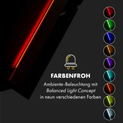 Alina Dunstabzugshaube 90cm 600 M³/h LED-Display Ambientelicht Schwarz -Innovation Home Appliances Store 10034106 de 0006 logo