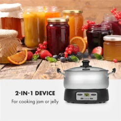 Jam Session Marmeladen- Und Geleekocher 1000W 2 Automatikprogramme -Innovation Home Appliances Store 10034109 yy 0003 logo Klarstein Jam Session Marmeladen und Geleekocher