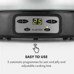 Jam Session Marmeladen- Und Geleekocher 1000W 2 Automatikprogramme -Innovation Home Appliances Store 10034109 yy 0004 logo Klarstein Jam Session Marmeladen und Geleekocher