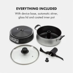 Jam Session Marmeladen- Und Geleekocher 1000W 2 Automatikprogramme -Innovation Home Appliances Store 10034109 yy 0008 logo Klarstein Jam Session Marmeladen und Geleekocher