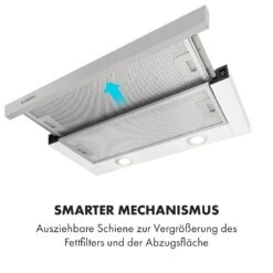 Mariana 60 Flachschirmhaube 500 M³/h Abluft LED Weiß -Innovation Home Appliances Store 10034115 de 0007 logo