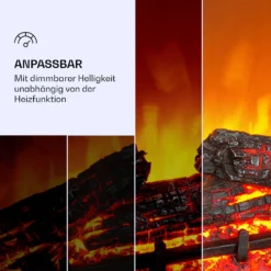 Lienz Elektrischer Kamin 1800W Steindekor Polystone Fernbedienung -Innovation Home Appliances Store 10034122 de 0005 logo