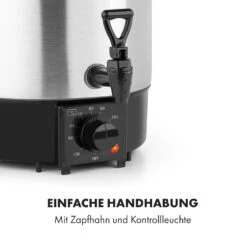 Biggie Eco Einkochautomat & Getränkespender 1000W 30-100°C Zapfhahn 9l -Innovation Home Appliances Store 10034147 de 0006 logo