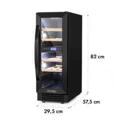 Vinovilla 17 Built-In Duo Weinkühlschrank 53l 17 Fl. 2 Zonen Glastür -Innovation Home Appliances Store 10034154 yy 0008 logo