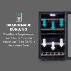 Vinamour 45 DuoWeinkühlschrank 2 Zonen 118 Ltr / 45 Fl 5-18 °C -Innovation Home Appliances Store 10034216 de 0005 logo