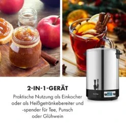 KonfiStar 40 Digital Einkocher Getränkespender 2500W 40L 100°C 180min -Innovation Home Appliances Store 10034239 de 0007 logo