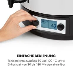 KonfiStar 50 Digital Einkocher Getränkespender 2500W 50L 100°C 180min -Innovation Home Appliances Store 10034240 de 0004 logo
