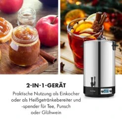 KonfiStar 50 Digital Einkocher Getränkespender 2500W 50L 100°C 180min -Innovation Home Appliances Store 10034240 de 0007 logo