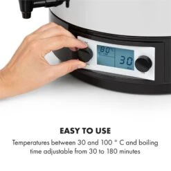 KonfiStar 60 Digital Einkocher Getränkespender 2500W 60L 100°C 180min 10 KonfiStar 60 Digital Einkocher Getränkespender 2500W 60L 100°C 180min -Innovation Home Appliances Store 10034241 yy 0004 logo Digital Food Preserver 60L