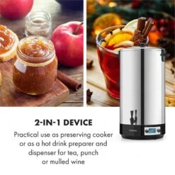 KonfiStar 60 Digital Einkocher Getränkespender 2500W 60L 100°C 180min 13 KonfiStar 60 Digital Einkocher Getränkespender 2500W 60L 100°C 180min -Innovation Home Appliances Store 10034241 yy 0007 logo Digital Food Preserver 60L