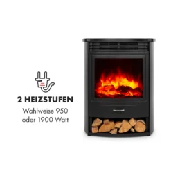 Bormio S Elektrischer Kamin 950/1900W Thermostat Wochentimer -Innovation Home Appliances Store 10034249 de 0004 logo