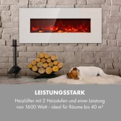 Lausanne Long Elektrischer Kamin 1600W 2 Heizstufen 128 Cm -Innovation Home Appliances Store 10034250 de 0006 logo