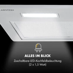 Simplica Dunstabzugshaube Einbau 70cm Abluft: 400 M³/h LED Edelstahl -Innovation Home Appliances Store 10034256 de 0005 logo