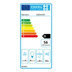 Simplica Dunstabzugshaube Einbau 70cm Abluft: 400 M³/h LED Edelstahl -Innovation Home Appliances Store 10034256 energy label