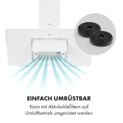 Sofia 90 Dunstabzugshaube Kopffrei 300 M³/h Touch-Control Glasfront -Innovation Home Appliances Store 10034261 de 0006 logo