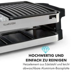 Sirloin Raclette 1500W Aluminium / Stein 8 Personen Kontroll-LED -Innovation Home Appliances Store 10034275 de 0003 logo