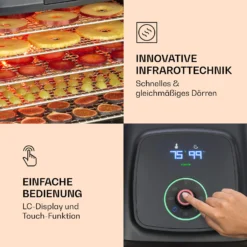 Florida Jerky Dörrautomat Infrarot 500W 4 Programme 35 Bis 75 °C -Innovation Home Appliances Store 10034430 de 0003 logo