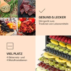 Mega Jerky Dörrautomat 650W 35-80°C LC-Touch-Display Timer 8 Ebenen 9 Mega Jerky Dörrautomat 650W 35-80°C LC-Touch-Display Timer 8 Ebenen -Innovation Home Appliances Store 10034439 de 0004 logo