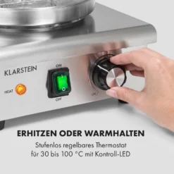 Wurstfabrik 450 Hot Dog Maker 450W 5L 30-100°C Glas Edelstahl -Innovation Home Appliances Store 10034450 de 0003 logo