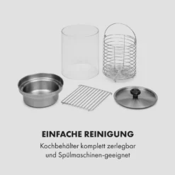 Wurstfabrik 450 Hot Dog Maker 450W 5L 30-100°C Glas Edelstahl -Innovation Home Appliances Store 10034450 de 0008 logo