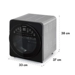 AeroVital Easy Touch Heißluftfritteuse 1700W 14l Timer 16 Programme Metallic / Schwarz 13 AeroVital Easy Touch Heißluftfritteuse 1700W 14l Timer 16 Programme Metallic / Schwarz -Innovation Home Appliances Store 10034451 yy 0008 logo Klarstein AeroVital easy touch Heissluftfritteuse