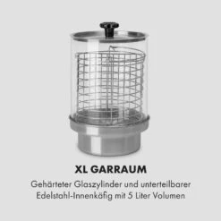 Wurstfabrik Pro 550 Hot Dog Maker 550W 2 Spieße 5L 30-100°C Edelstahl -Innovation Home Appliances Store 10034453 de 0004 logo