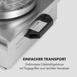 Wurstfabrik 600 Hot Dog Maker 600W 3 Spieße 5L 30-100°C Glas Edelstahl -Innovation Home Appliances Store 10034454 de 0007 logo