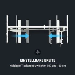 Multidesk Höhenverstellbarer Schreibtisch Manuell 73-123 Cm Höhe Weiß -Innovation Home Appliances Store 10034481 de 0005 logo