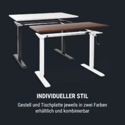 Multidesk Höhenverstellbarer Schreibtisch Manuell 73-123 Cm Höhe Weiß -Innovation Home Appliances Store 10034481 de 0008 logo