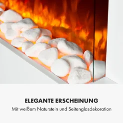 Studio 1 Elektrischer Kamin 1000/2000W LED 10-30 °C Wochentimer -Innovation Home Appliances Store 10034486 de 0008 logo