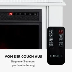 Bern Elektrischer Kamin 1000/2000W LED 10-30 °C Wochentimer -Innovation Home Appliances Store 10034488 de 0003 logo