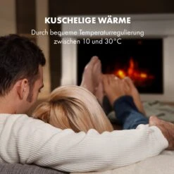 Bern Elektrischer Kamin 1000/2000W LED 10-30 °C Wochentimer -Innovation Home Appliances Store 10034488 de 0007 logo