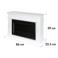 Bern Elektrischer Kamin 1000/2000W LED 10-30 °C Wochentimer -Innovation Home Appliances Store 10034488 yy 0009 logo Klarstein Bern Elektrischer Kamin 1000 2000W reedit