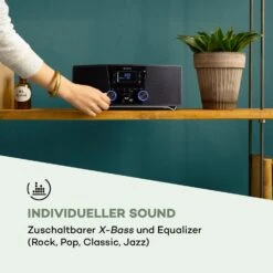 Stockton Micro Stereosystem 20W Max. DAB+ UKW CD-Player BT OLED -Innovation Home Appliances Store 10034517 de 0008 logo