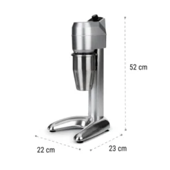 Kraftprotz Milchshake-Mixer Proteinshake 300W Stufenlos Edelstahl -Innovation Home Appliances Store 10034518 yy 0009 logo Klarstein Pro Kraftprotz Milchshake Mixer silber