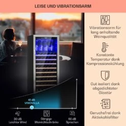 Vinovilla Grande 127 Built-in Uno Weinkühlschrank 320 Ltr 127 Fl. LED -Innovation Home Appliances Store 10034524 DE 0004 usp
