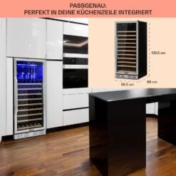 Vinovilla Grande 127 Built-in Uno Weinkühlschrank 320 Ltr 127 Fl. LED -Innovation Home Appliances Store 10034524 DE 0006 usp
