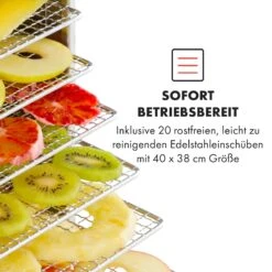 Master Jerky 300 Dörrautomat 2000W 40-90 °C 24h-Timer Edelstahl Silber -Innovation Home Appliances Store 10034544 de 0004 logo