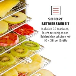 Master Jerky 500 Dörrautomat 3000W 40-90 °C 24h-Timer Edelstahl Silber -Innovation Home Appliances Store 10034545 de 0004 logo