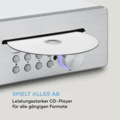 Silver Star Chef Küchenradio 20W Max. CD BT USB Internet/DAB+/UKW Weiß -Innovation Home Appliances Store 10034556 de 0003 logo