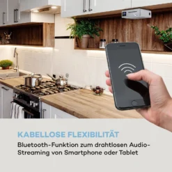 Silver Star Chef Küchenradio 20W Max. CD BT USB Internet/DAB+/UKW Weiß -Innovation Home Appliances Store 10034556 de 0004 logo