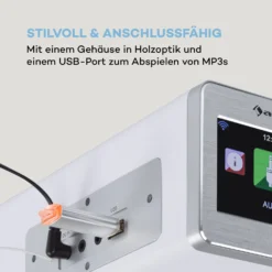 Silver Star Chef Küchenradio 20W Max. CD BT USB Internet/DAB+/UKW Weiß -Innovation Home Appliances Store 10034556 de 0006 logo