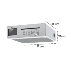 Silver Star Chef Küchenradio 20W Max. CD BT USB Internet/DAB+/UKW Weiß -Innovation Home Appliances Store 10034556 yy 0008 logo