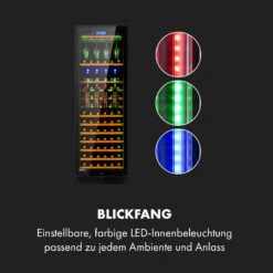 First Class 129 Weinkühlschrank 4 Dispenser 129Fl 5-22°C Touch Glastür -Innovation Home Appliances Store 10034565 de 0004 logo