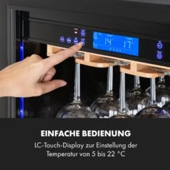First Class 129 Weinkühlschrank 4 Dispenser 129Fl 5-22°C Touch Glastür -Innovation Home Appliances Store 10034565 de 0006 logo