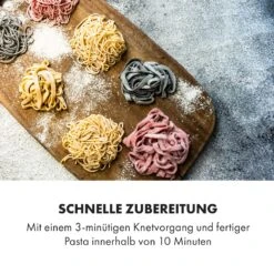 Pastamania Nudelmaschine 260W 7 Aufsätze 500 G 60 DB LED -Innovation Home Appliances Store 10034566 de 0005 logo