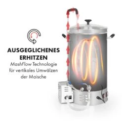 Brauheld Pro Maischekessel 2500W 30L 30-100°C Umwälzpumpe Edelstahl -Innovation Home Appliances Store 10034586 de 0004 logo