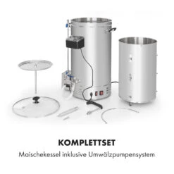 Brauheld Pro Maischekessel 2500W 35L 30-100°C Umwälzpumpe Edelstahl -Innovation Home Appliances Store 10034587 de 0006 logo